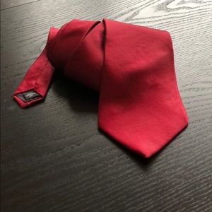 Savile Row Silk Burgundy Tie